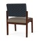 Lesro Lenox Armless Guest Chair, 22.5 in W 26 in L 31.5 in H LW1102 - alternate 3